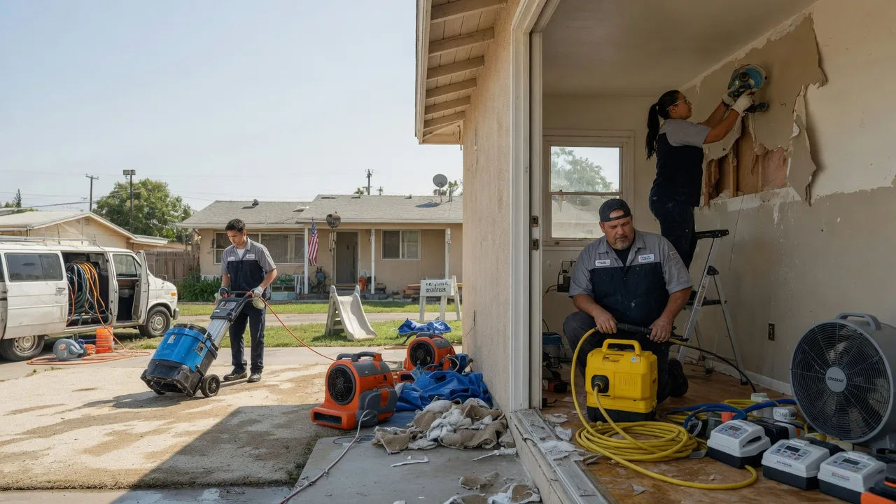Water Damage Restoration in Anaheim, CA near me